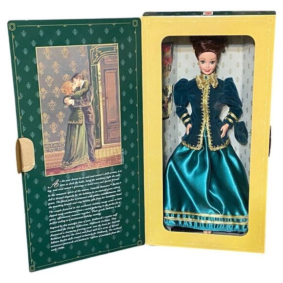Vintage 1996 Barbie Yuletide Romance Doll -Hallmark Special Edition - Picture 1 of 13